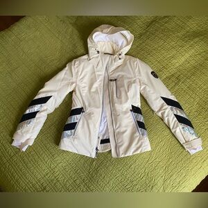 Women's Cream & Black Ski Jacket Skea Vista – 3M Thinsulate Platinum™ Insulated